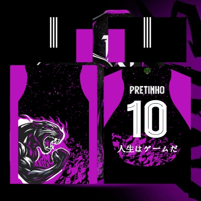 Template Interclasses - Pantera Musculosa 24 - ARTE VETOR