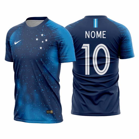 Template Futebol Camisa - Cruzeiro Edição Nike 2018 - ARTE VETOR