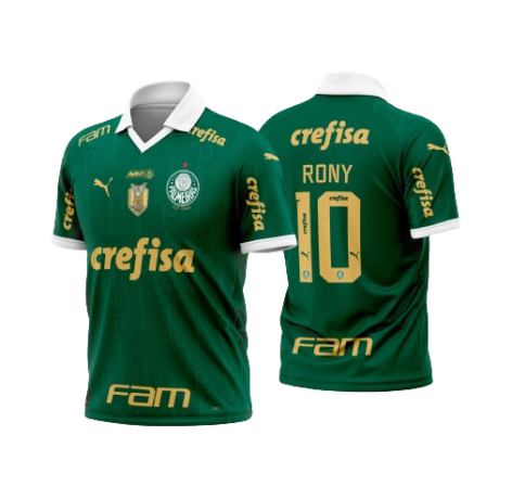 Template Futebol Camisa - Palmeiras Titular 2024-25  - ARTE VETOR