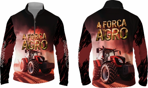 Template agro - Camisa - Agro Brasil ref 17 - ARTE VETOR