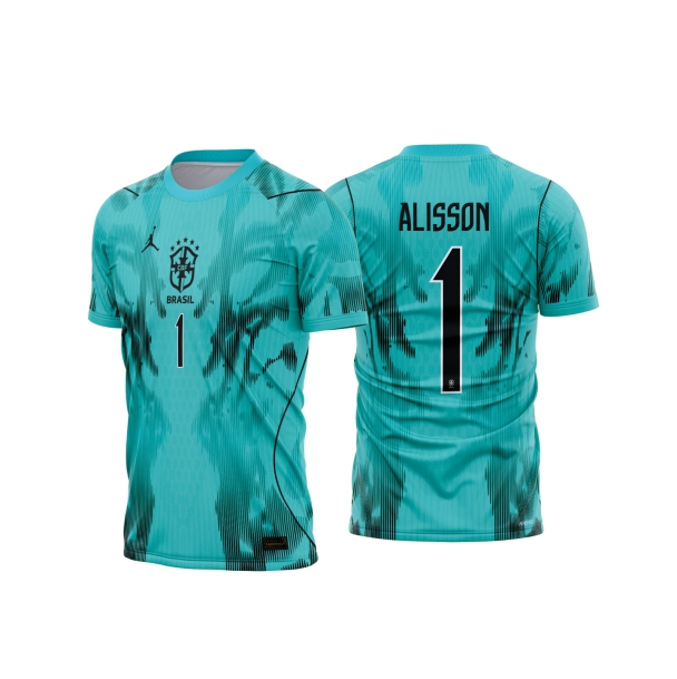 Template vetorizado Camisa - Brasil Goleiro II 2026 - ARTE VETOR CDR